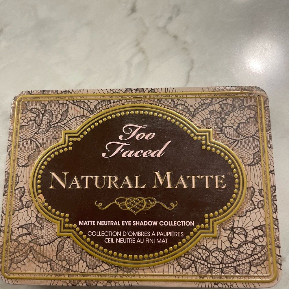 Too Faced Natural Matte Eyeshadow Palette